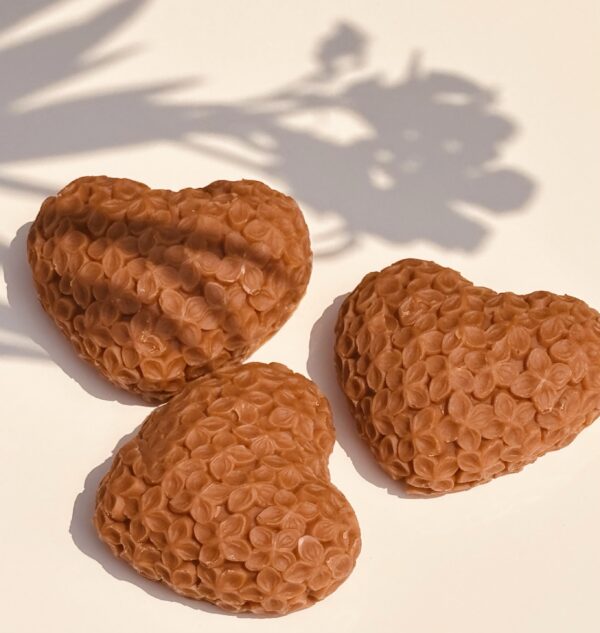 Curd & Kaolin Heart Soap